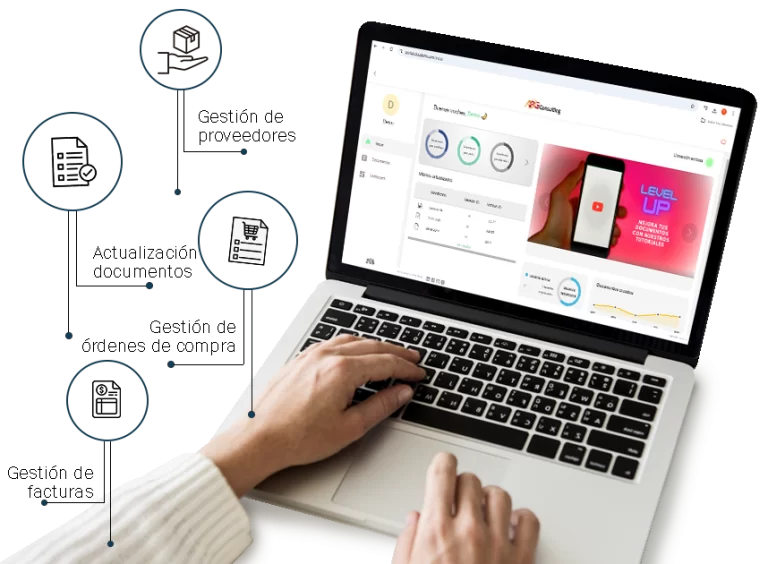portal provedores gestion documental
