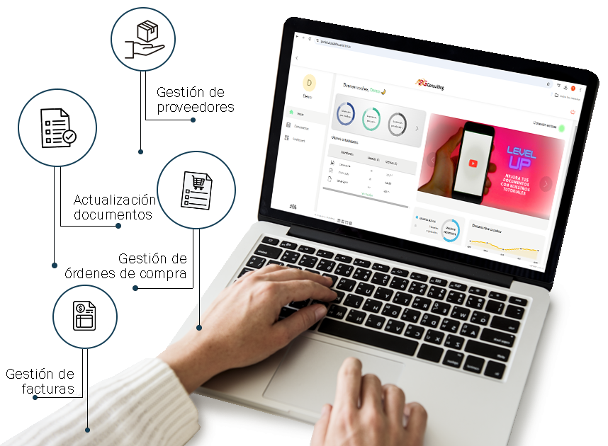 portal provedores gestion documental